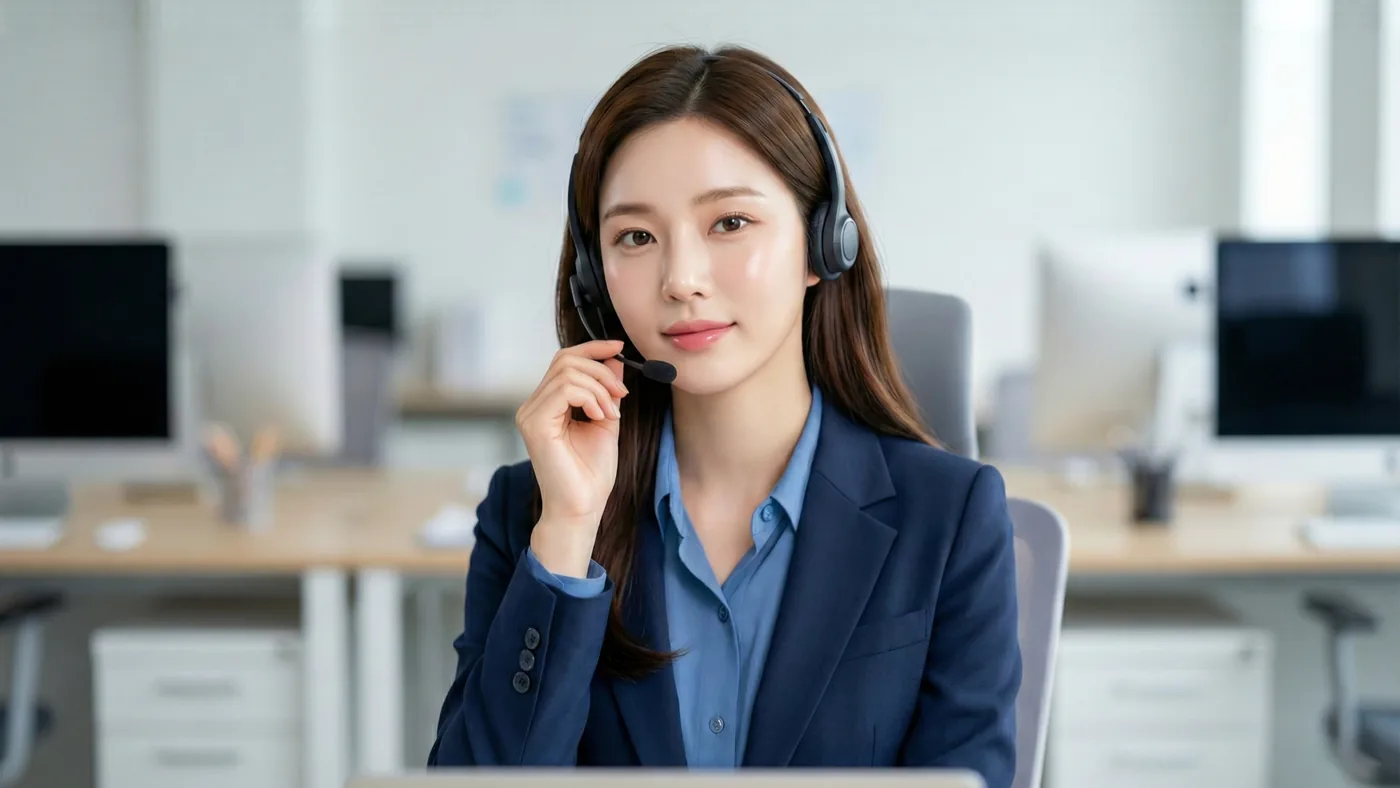 다날 소액결제 현금화 문의를 상담원이 안내하는 장면